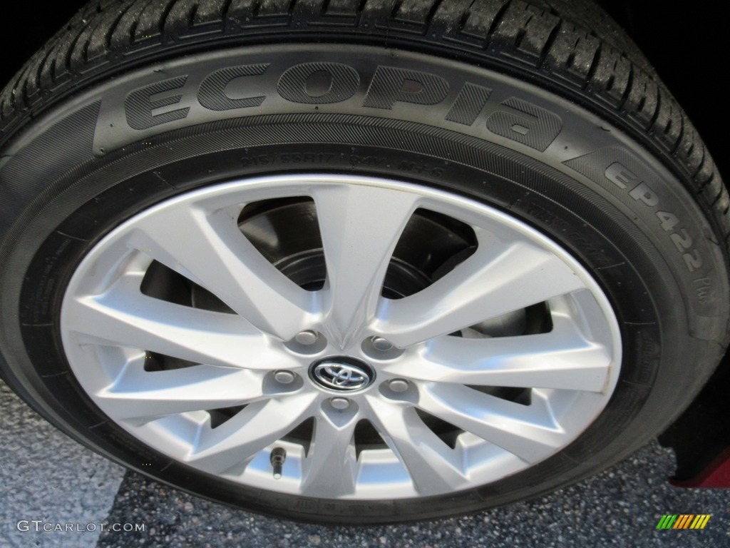 2018 Camry LE - Ruby Flare Pearl / Macadamia photo #7