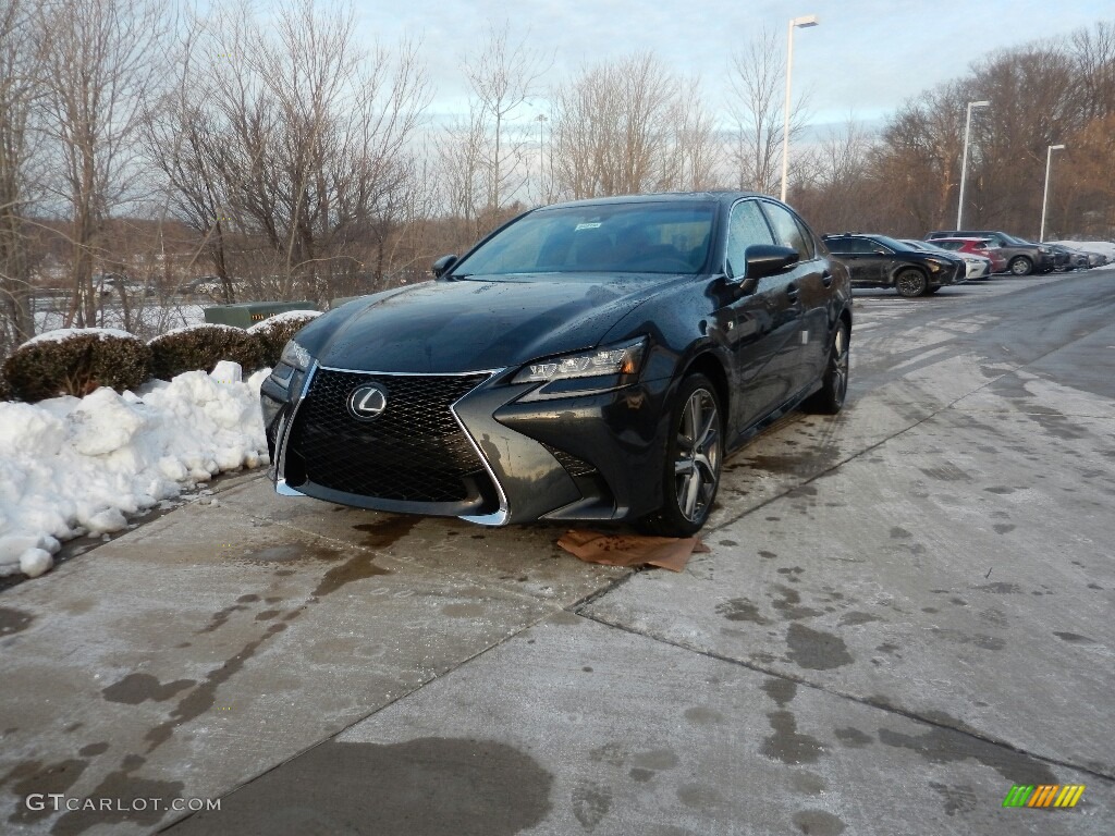 2019 GS 350 AWD - Smoky Granite Mica / Black photo #1