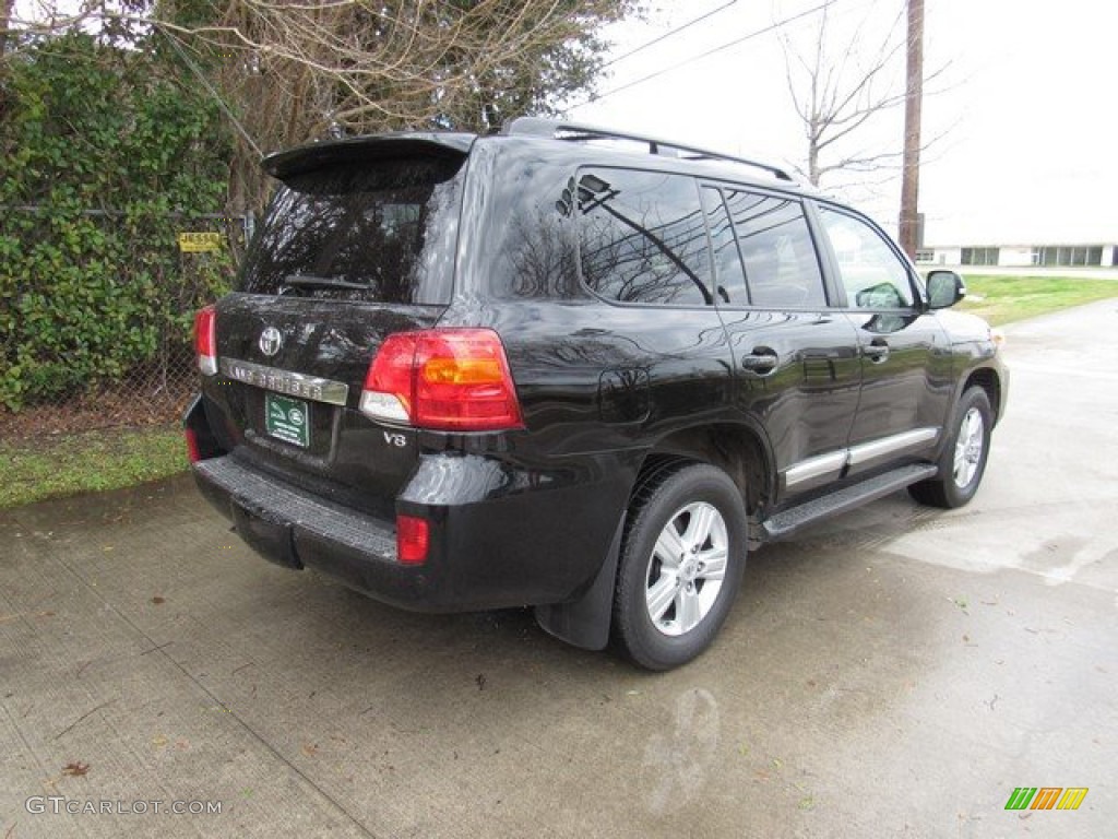 2013 Land Cruiser  - Black / Black photo #8