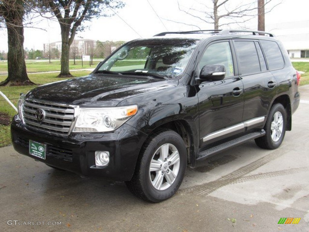 2013 Land Cruiser  - Black / Black photo #12