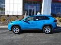 Blue Flame 2019 Toyota RAV4 XLE AWD Exterior