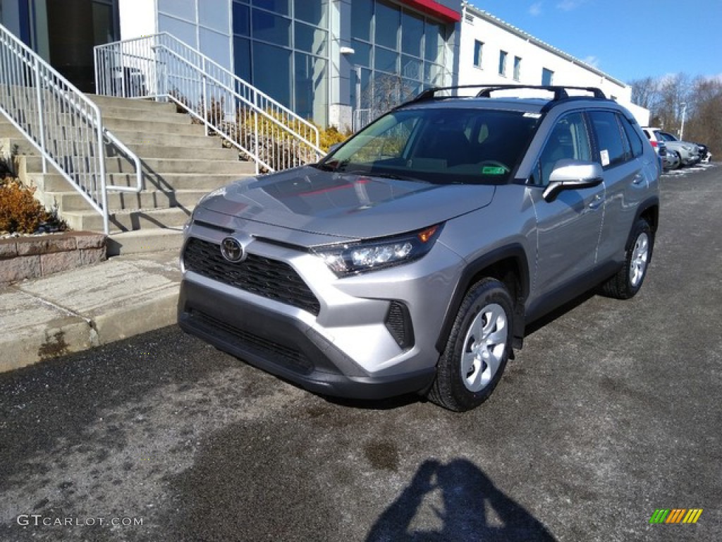 2019 RAV4 LE AWD - Silver Sky Metallic / Black photo #1