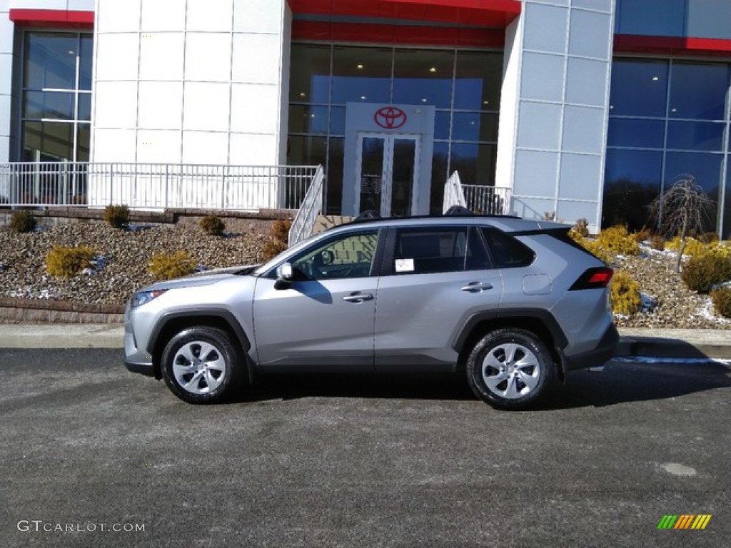2019 RAV4 LE AWD - Silver Sky Metallic / Black photo #2