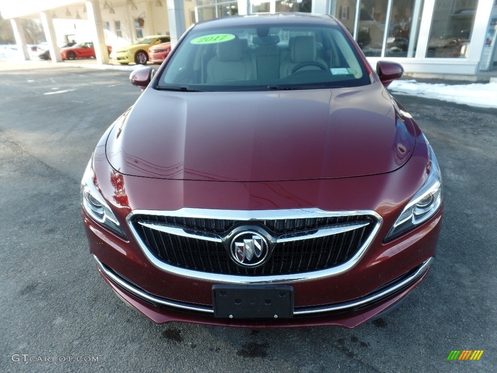 2017 LaCrosse Essence - Crimson Red Tintcoat / Light Neutral photo #2