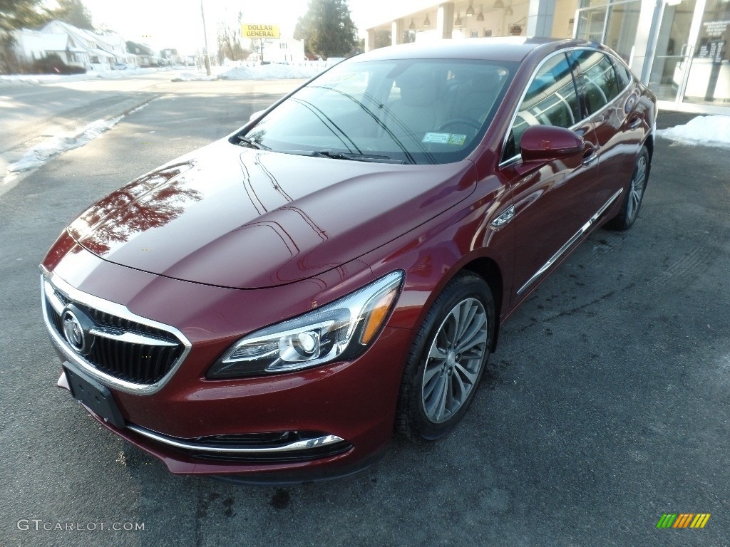 2017 LaCrosse Essence - Crimson Red Tintcoat / Light Neutral photo #3
