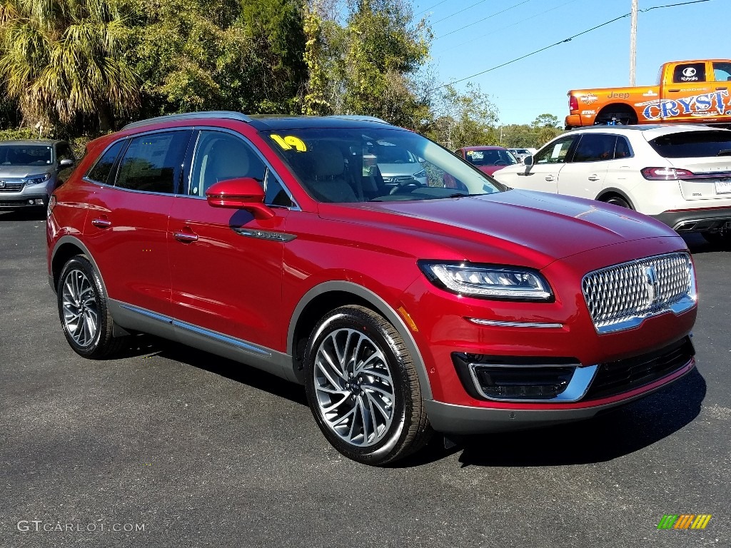 Ruby Red 2019 Lincoln Nautilus Reserve Exterior Photo #131623129