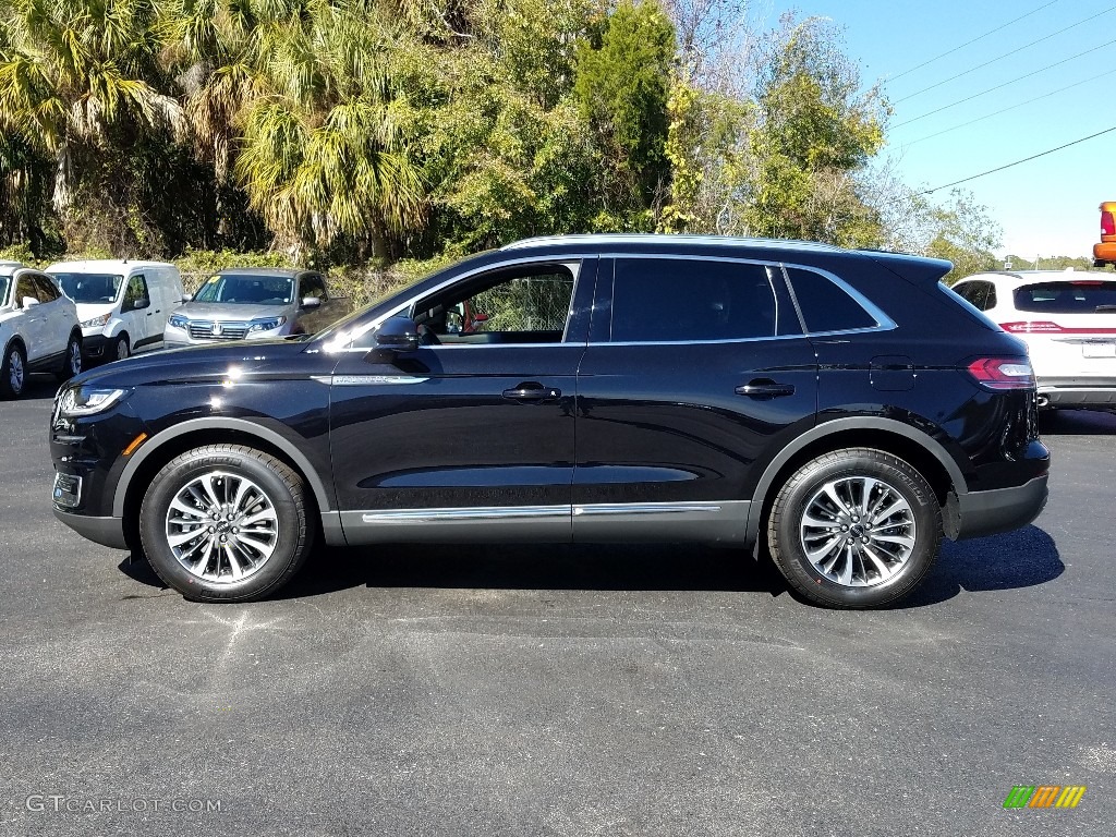 Infinite Black 2019 Lincoln Nautilus Select AWD Exterior Photo #131623345