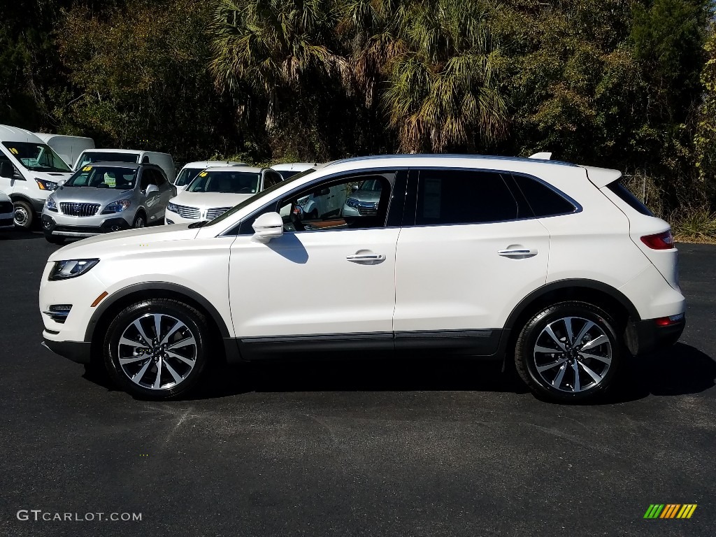 White Platinum 2019 Lincoln MKC Reserve Exterior Photo #131623663