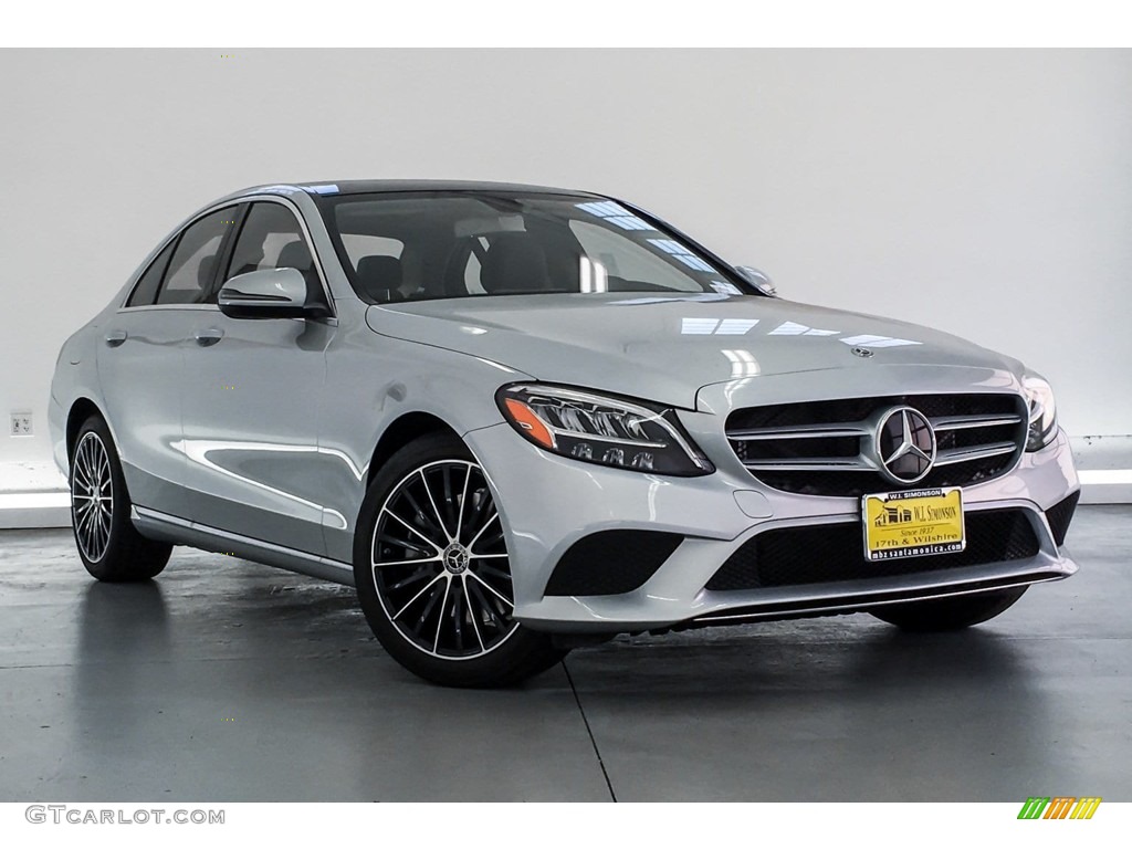 2019 C 300 Sedan - Iridium Silver Metallic / Magma Grey/Black photo #12