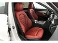 Cranberry Red/Black Interior Photo for 2019 Mercedes-Benz C #131627008