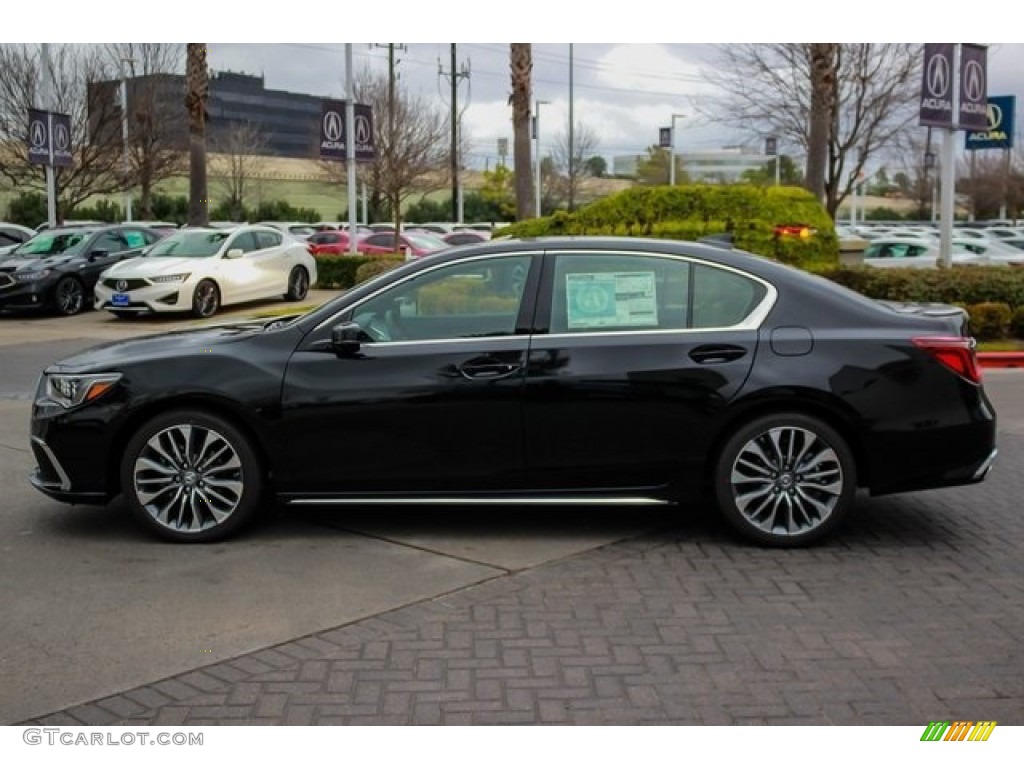 2019 RLX FWD - Majestic Black Pearl / Ebony photo #4