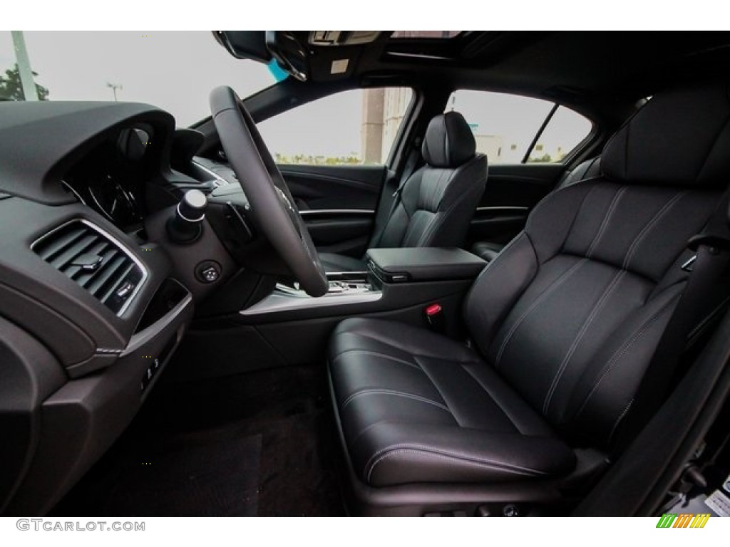 Ebony Interior 2019 Acura RLX FWD Photo #131628904
