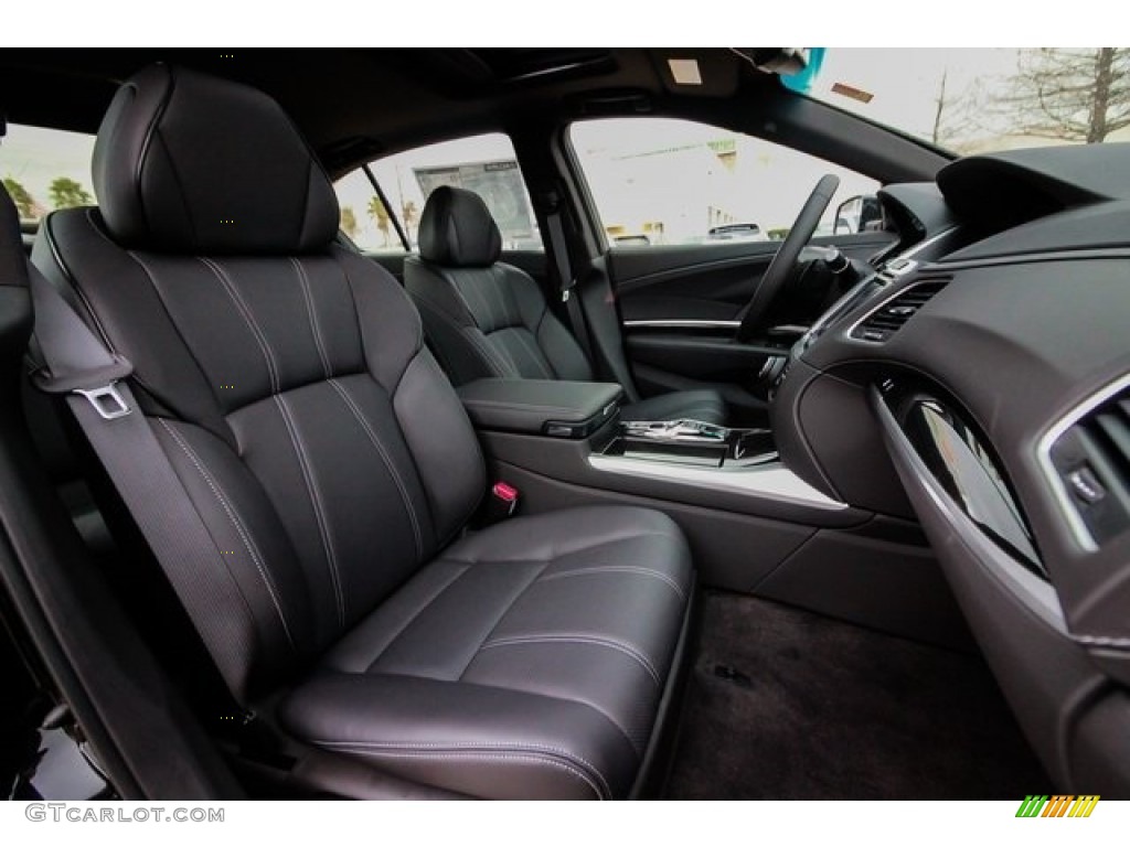 Ebony Interior 2019 Acura RLX FWD Photo #131628910