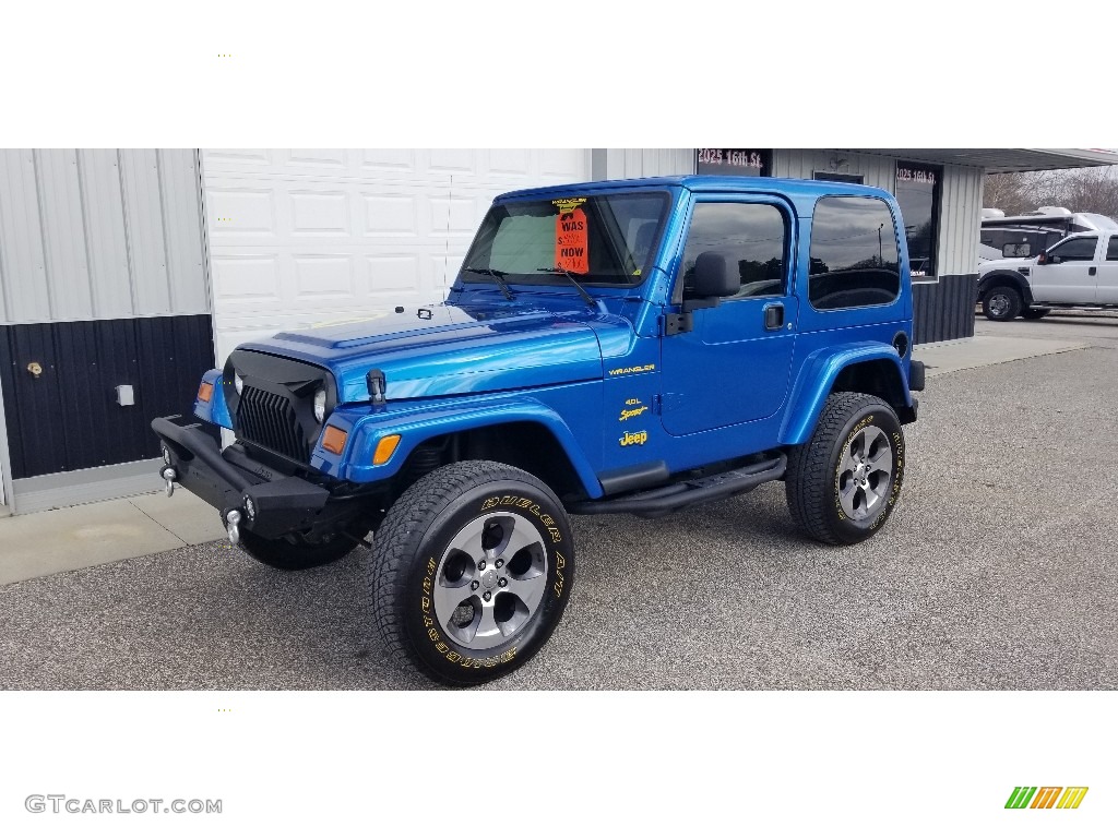 Intense Blue Pearl Jeep Wrangler