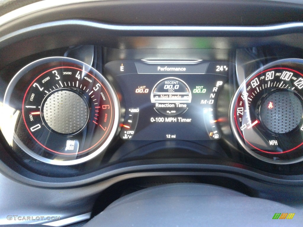 2019 Dodge Challenger R/T Scat Pack Gauges Photo #131629984