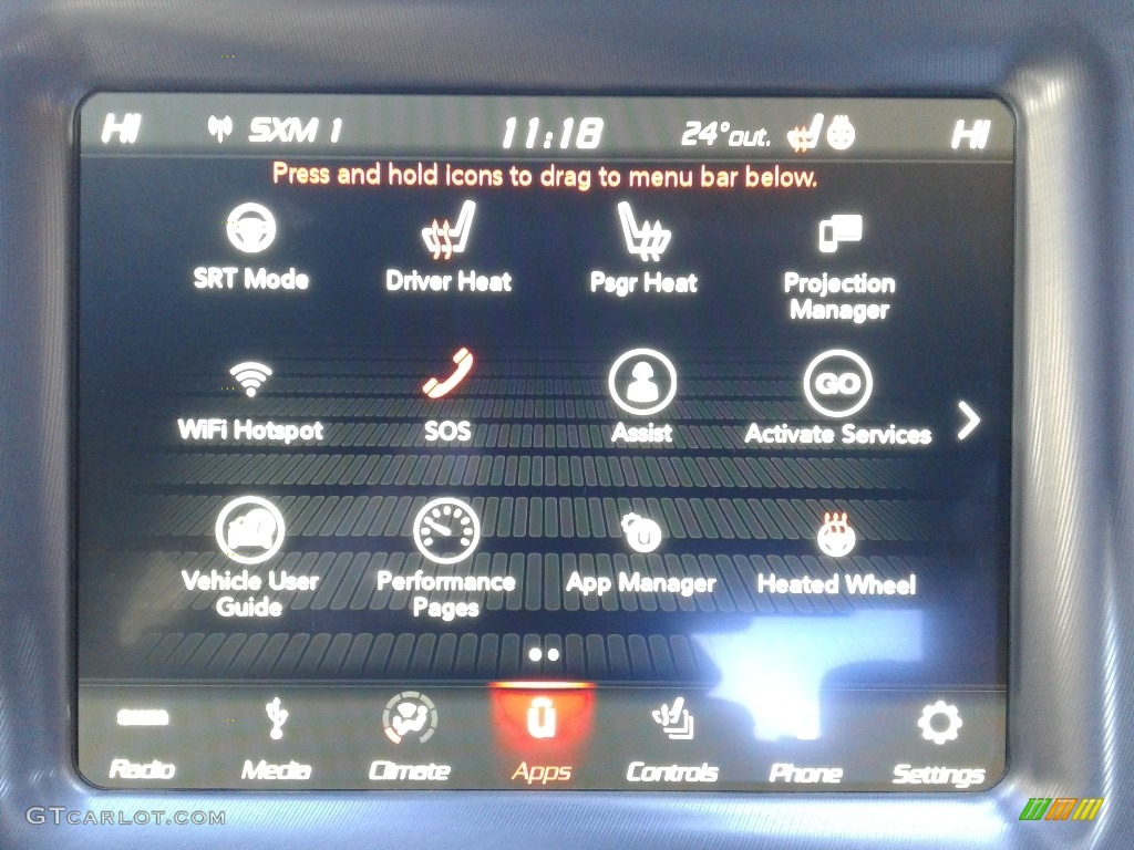 2019 Dodge Challenger R/T Scat Pack Controls Photo #131630149