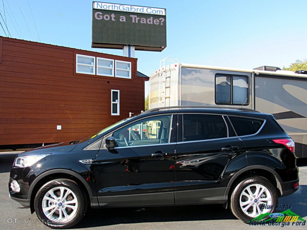 2018 Escape SEL 4WD - Shadow Black / Charcoal Black photo #2