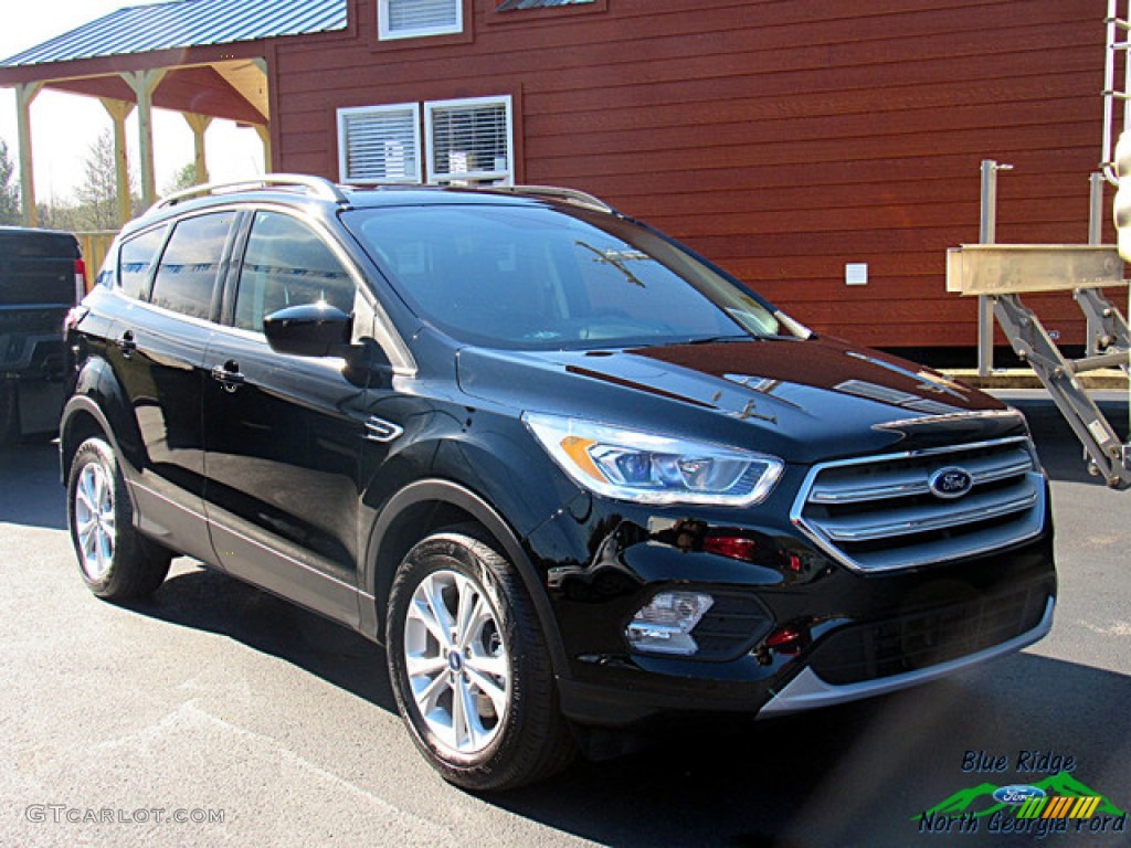 2018 Escape SEL 4WD - Shadow Black / Charcoal Black photo #7