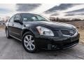 Super Black 2007 Nissan Maxima 3.5 SL