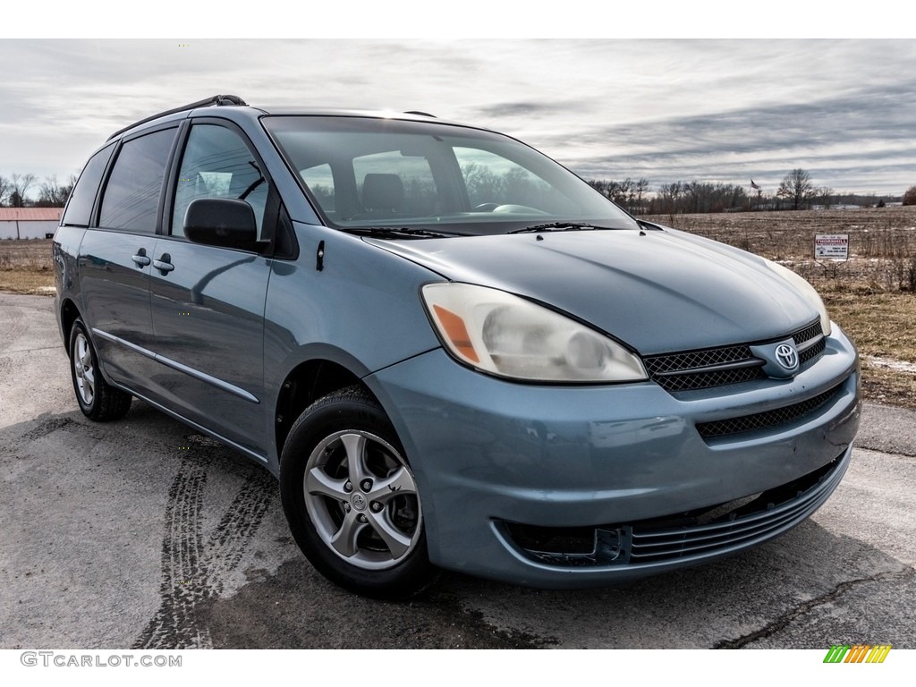 2004 Sienna CE - Blue Mirage Metallic / Fawn Beige photo #1