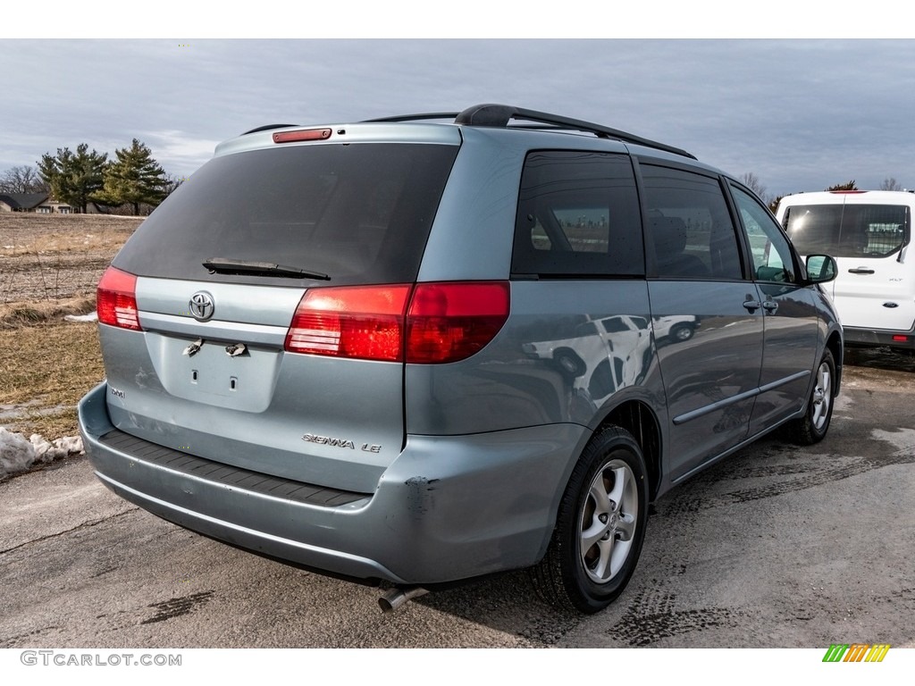 2004 Sienna CE - Blue Mirage Metallic / Fawn Beige photo #4