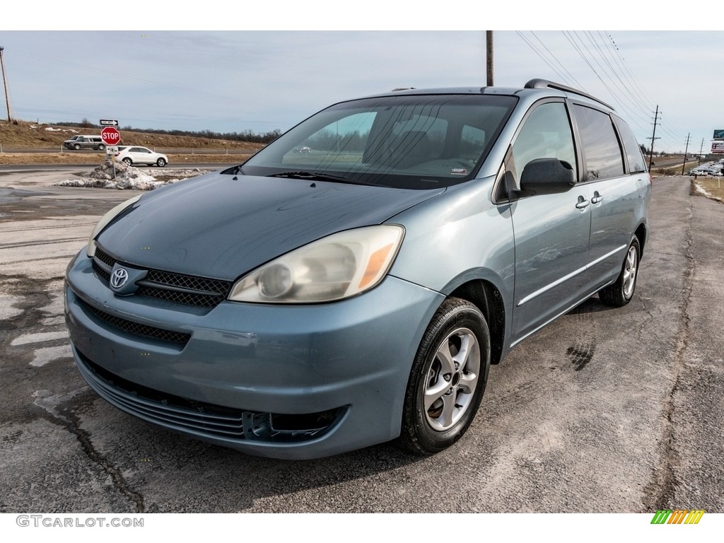 2004 Sienna CE - Blue Mirage Metallic / Fawn Beige photo #8
