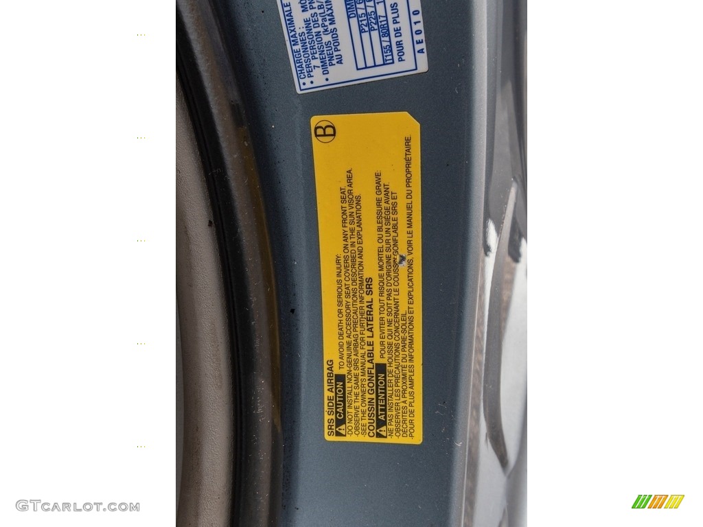2004 Sienna CE - Blue Mirage Metallic / Fawn Beige photo #35