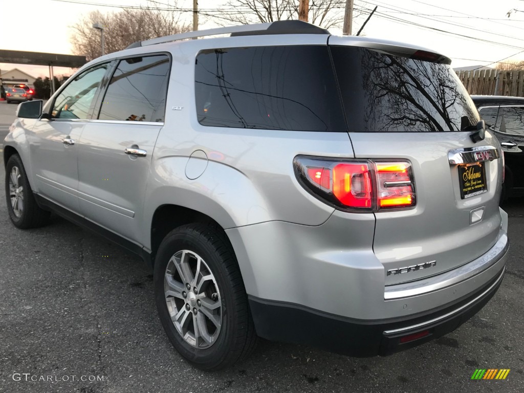 2013 Acadia SLT AWD - Champagne Silver Metallic / Ebony photo #7