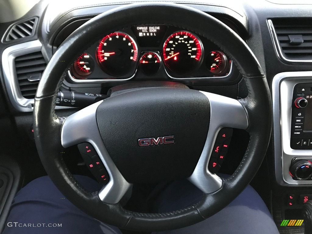 2013 Acadia SLT AWD - Champagne Silver Metallic / Ebony photo #21