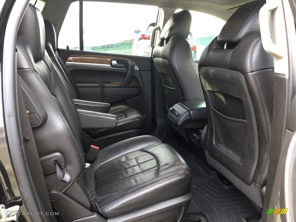 2010 Enclave CXL AWD - Carbon Black Metallic / Ebony/Ebony photo #23