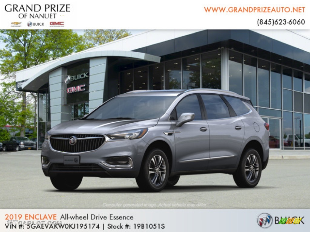 Satin Steel Metallic Buick Enclave