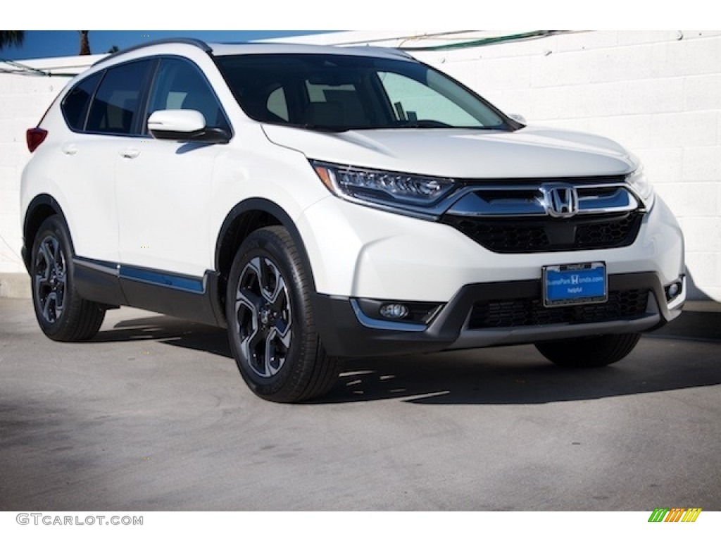 2019 CR-V Touring - Platinum White Pearl / Black photo #1