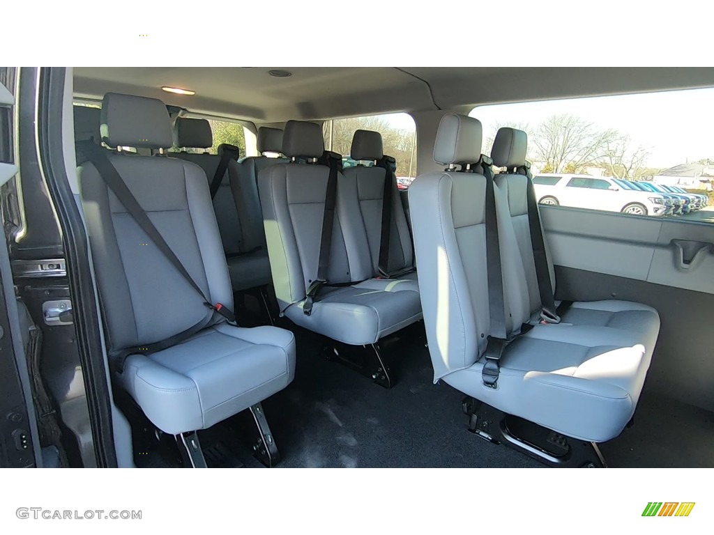 Pewter Interior 2019 Ford Transit Passenger Wagon XL 150 LR Photo #131637731
