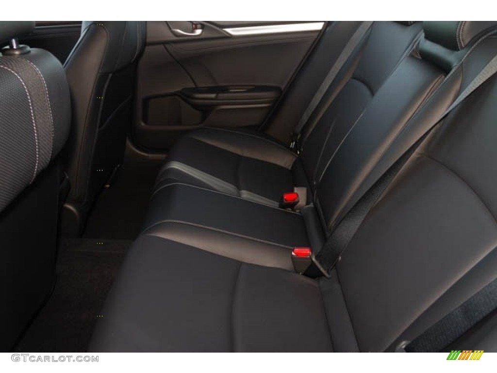 2019 Civic EX-L Sedan - Platinum White Pearl / Black photo #16