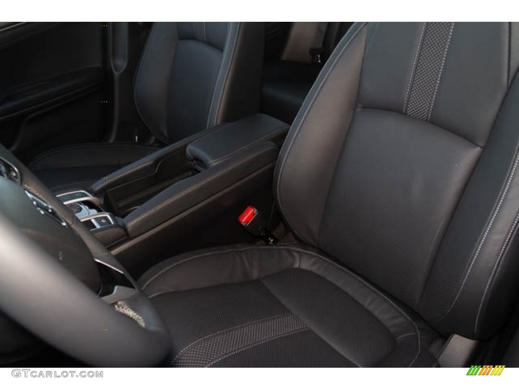 2019 Civic EX-L Sedan - Platinum White Pearl / Black photo #22