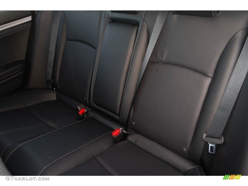2019 Civic EX-L Sedan - Platinum White Pearl / Black photo #24
