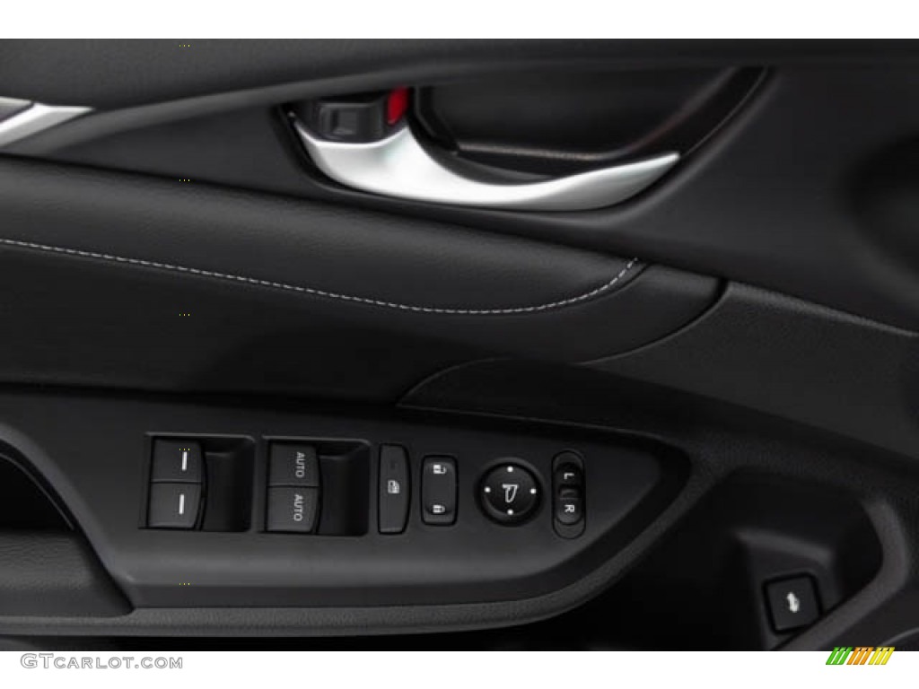 2019 Civic EX-L Sedan - Platinum White Pearl / Black photo #33