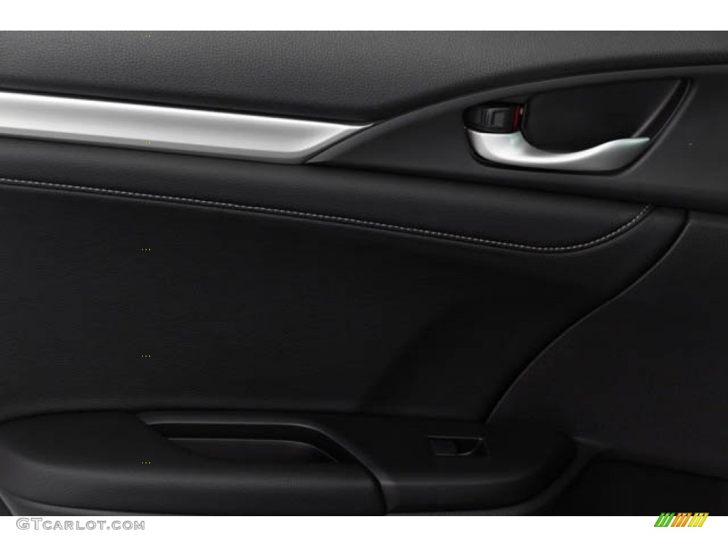 2019 Civic EX-L Sedan - Platinum White Pearl / Black photo #34