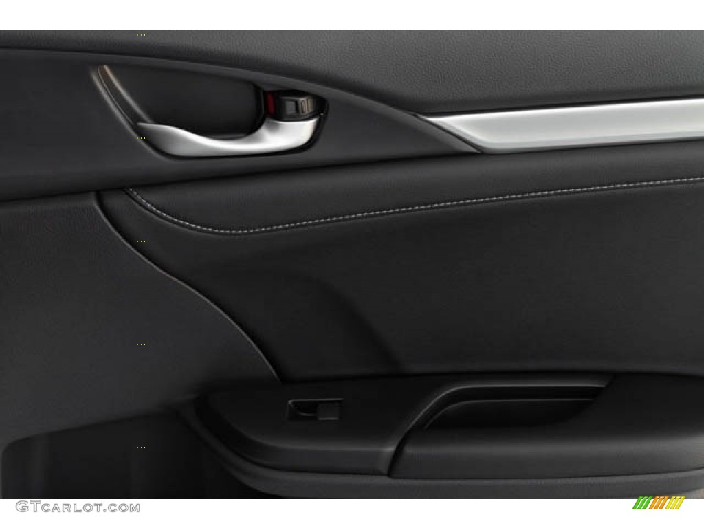 2019 Civic EX-L Sedan - Platinum White Pearl / Black photo #35