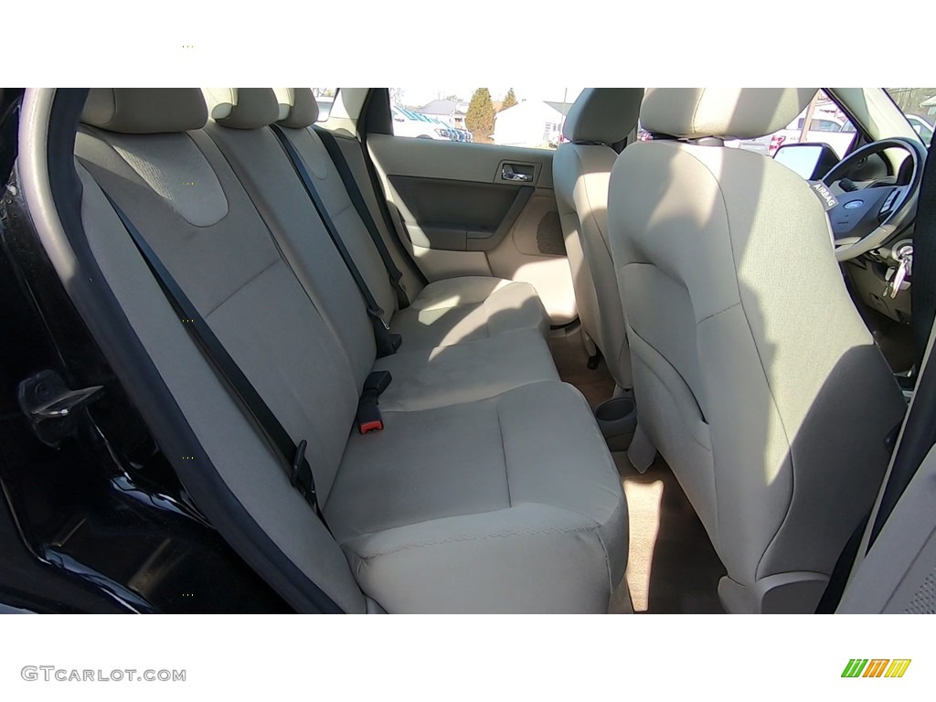 2009 Focus SES Sedan - Ebony Black / Charcoal Black photo #24