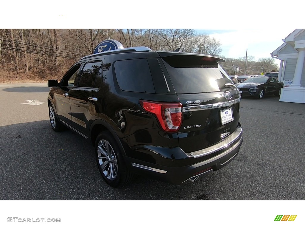 2018 Explorer Limited 4WD - Shadow Black / Ebony Black photo #5