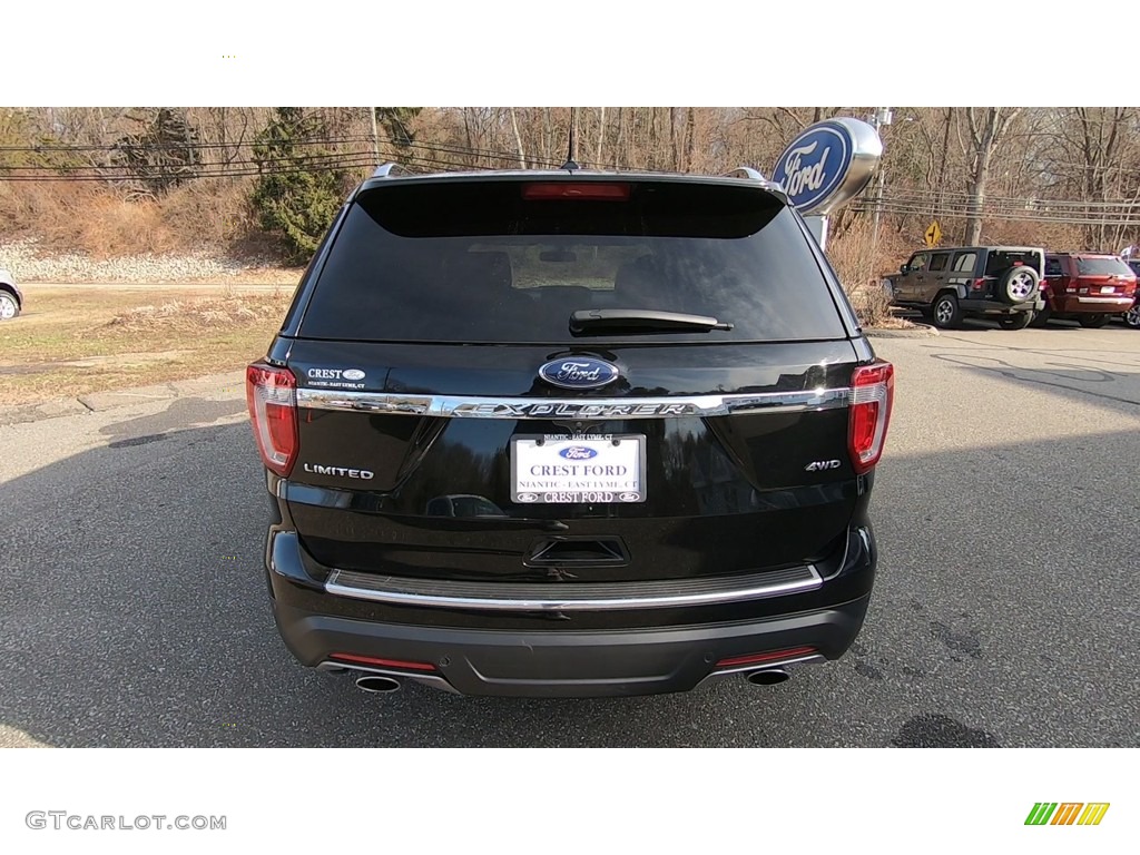 2018 Explorer Limited 4WD - Shadow Black / Ebony Black photo #6