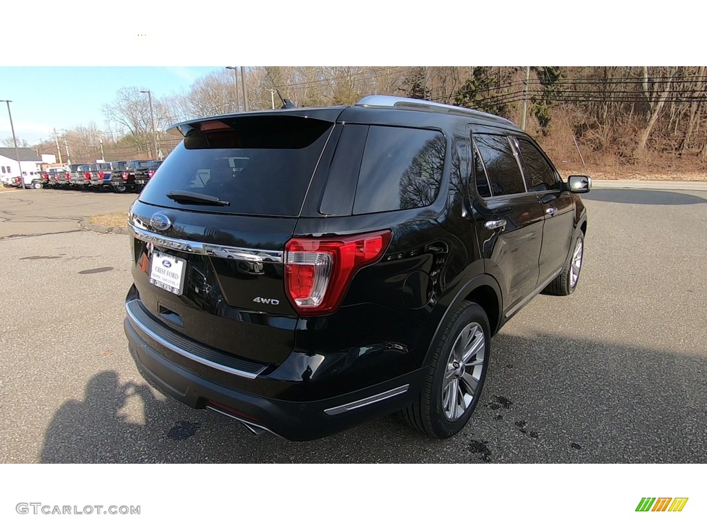 2018 Explorer Limited 4WD - Shadow Black / Ebony Black photo #7