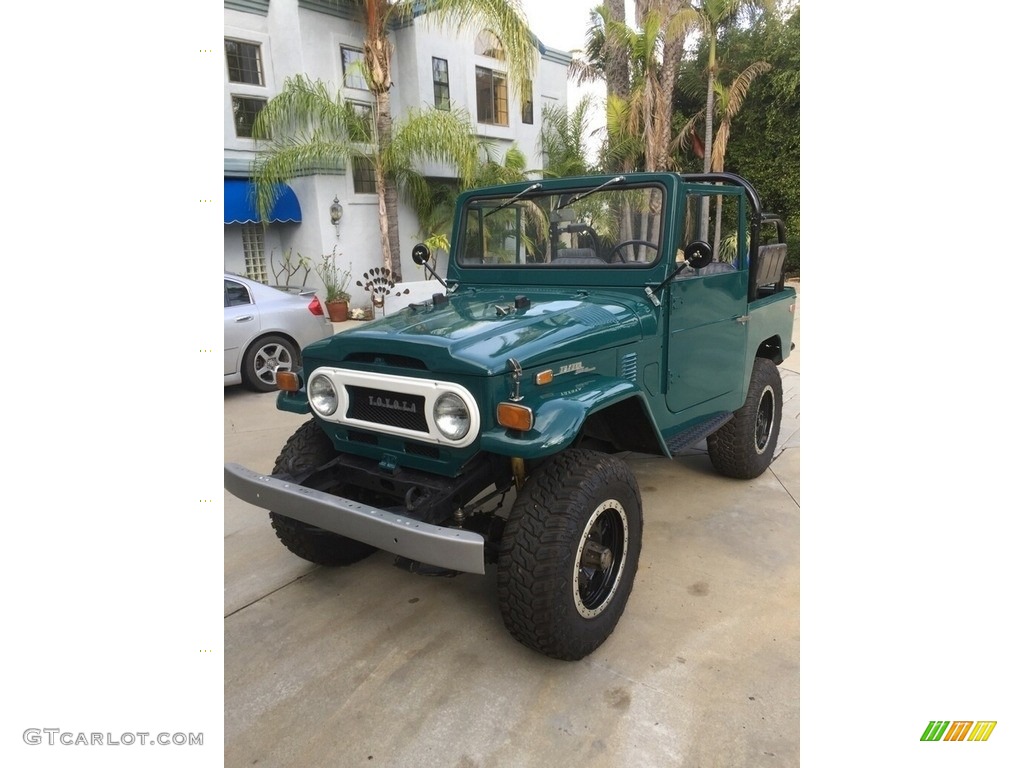 1972 Land Cruiser FJ40 - Rustic Green / Black photo #1