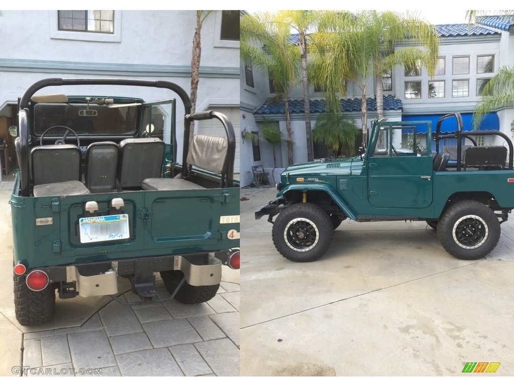 1972 Land Cruiser FJ40 - Rustic Green / Black photo #2
