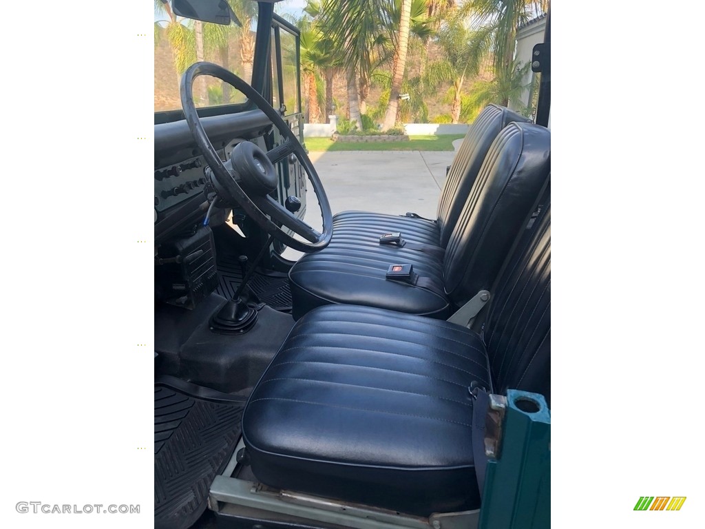 1972 Land Cruiser FJ40 - Rustic Green / Black photo #3