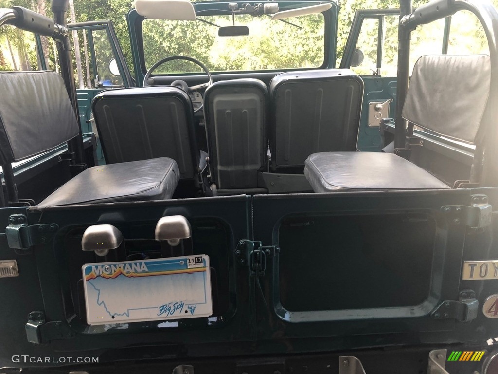1972 Land Cruiser FJ40 - Rustic Green / Black photo #4