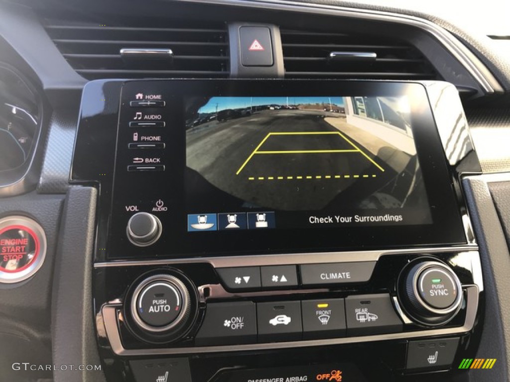 2019 Civic EX Hatchback - Sonic Gray Pearl / Black photo #20