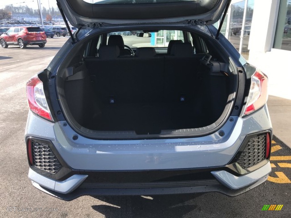 2019 Civic EX Hatchback - Sonic Gray Pearl / Black photo #23