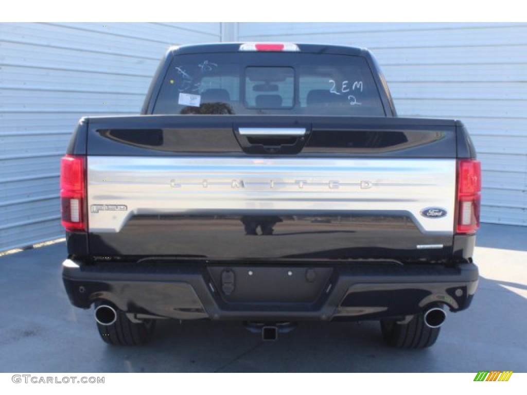2019 F150 Limited SuperCrew - Agate Black / Limited Camelback photo #7
